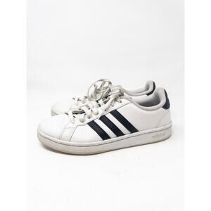 Adidas Men's Grand Court Cloudfoam Sneakers in Cloud White Size 8